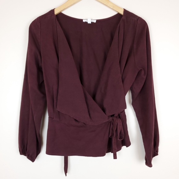 Vetta The Vintage Collage Wrap Blouse - Picture 2 of 9